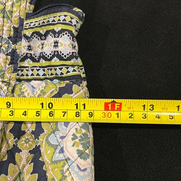 Vera Bradley Retired Cambridge Pattern 2 Strap Top Zip Purse - Picture 4 of 9